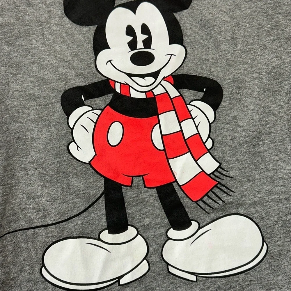 Disney Heather Gray Mickey Mouse Tee